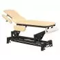 Elektrische Massageliege schwarzes Gestell Ecopostural C5684