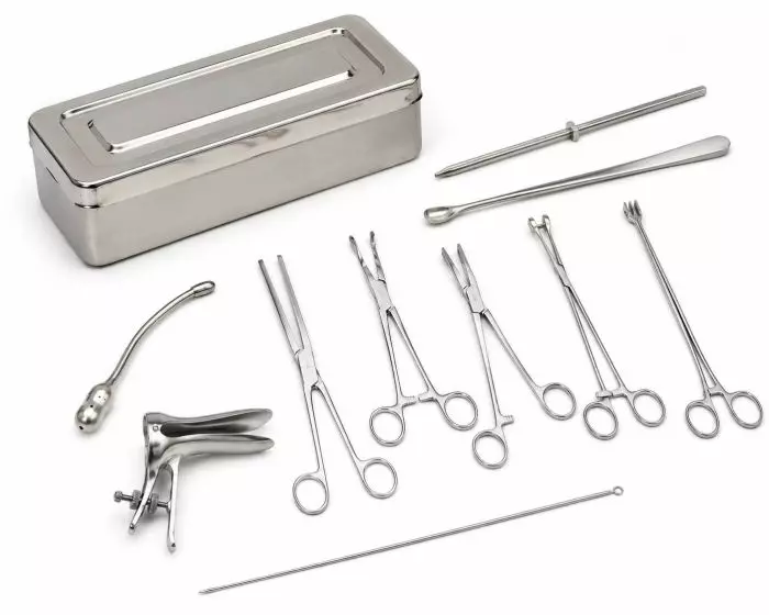 Kiste für Uterusbiopsie Holtex