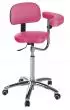 Ecopostural Sattel Hocker mit verchromter Basis Ecopostural S5644