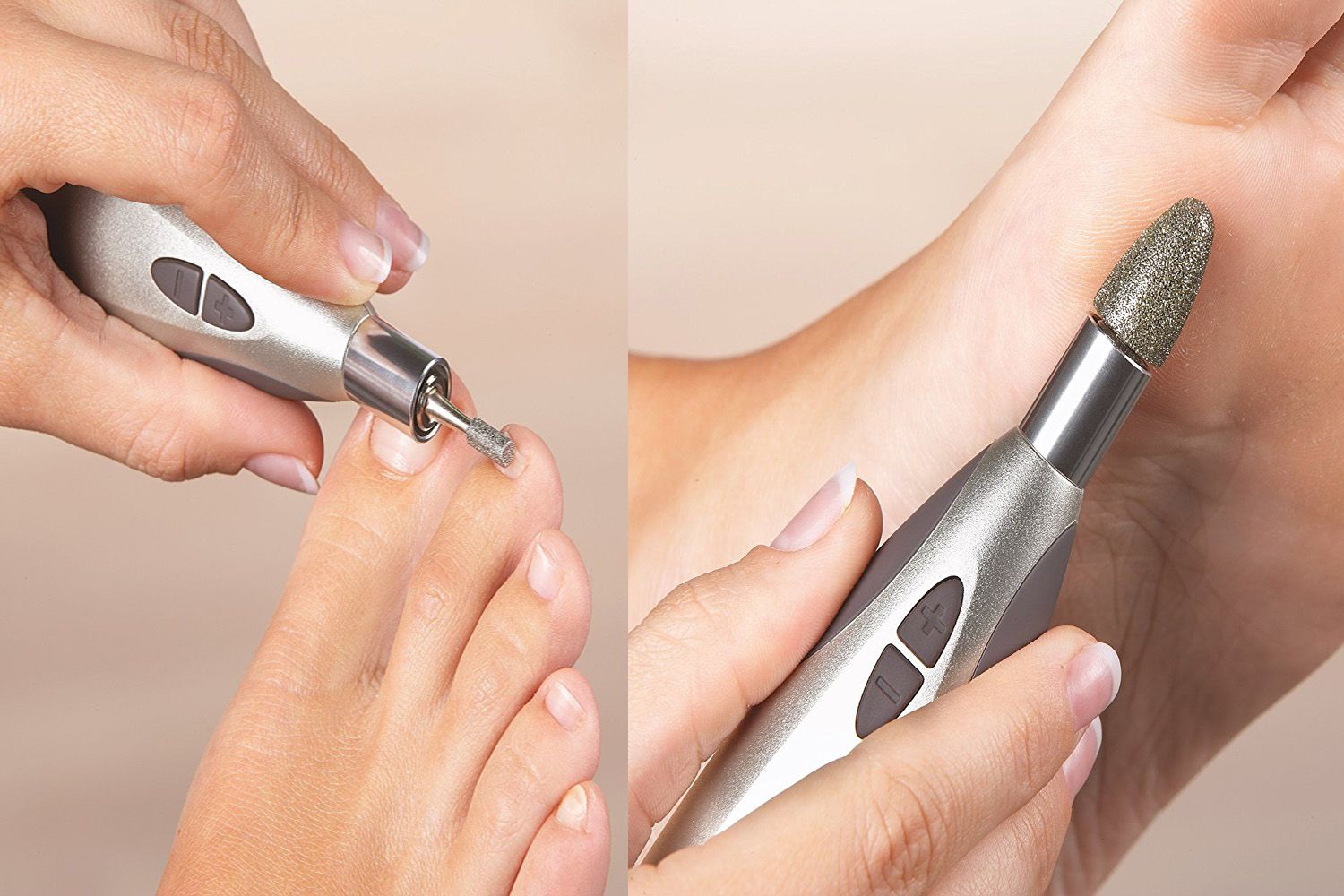 2 Stück Maniküre-Pinsel Mit Rosen-Design – Für Nagelstaub & Make-up, 15,5 Cm, Nylonborsten