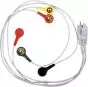 Ersatzkabel für M12-EKG-Holter von Lepu Medical (5-adrig)
