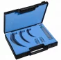 Laryngoskop Kit F / O, 3 Klingen Mc Intosh n2, 3.4 und 1 Stiel Holtex