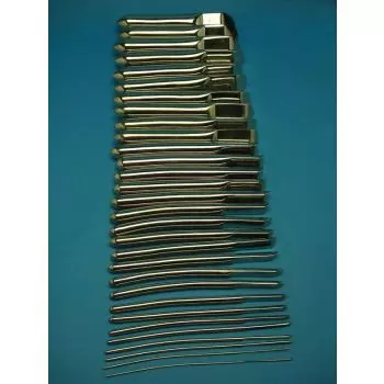 Hegar Katheter, einfach Edelstahl, 19 cm, Auflage 30 Stück: n1 bis n30 Holtex