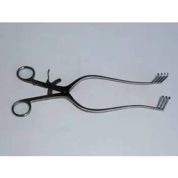 Adson Sperrer , 27 cm, 3 x 4 Krallen Holtex