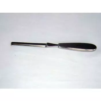 Knochenmeißel Merle Aubigné, Kurve, 23 cm x 10 mm holtex