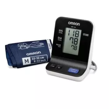 Elektronisches Oberarm-Blutdruckmessgerät Omron HBP 1120 (manuell/automatisch)