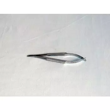Barraquer Nadelhalter, gebogen 11,5 cm Holtex