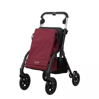 PlayCare 4-Rad-Rollator mit Einkaufskorb, zusammenklappbar