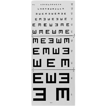 Optometrischer Test nach Armaignac für Analphabeten