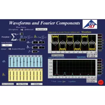 Fourier-Analyse-Software VR2283UU 3Bscientific