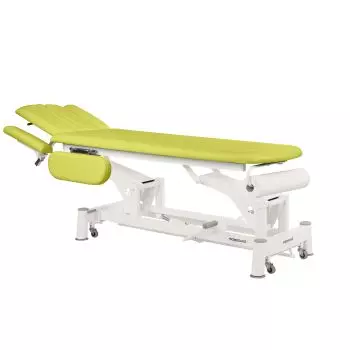 Table de massage hydraulique 2 plans avec accoudoirs rabattables Ecopostural C5744