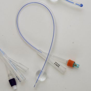 gerade Harnkatheter Foley CH 16 silicon 10 Stücke