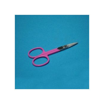 Pink Baby-Nagelschere 9 cm, Kurve und gerade, Holtex