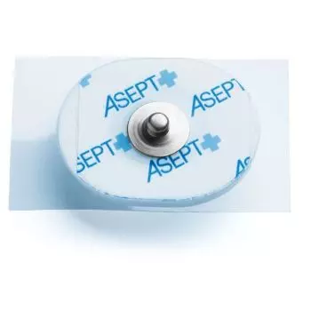 Schaum-Elektrode oval 35 x 27 mm Aspet InMed, 30 Stück