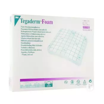 Verbände 3M Tegaderm Foam 10 x 10 cm Kiste von 10