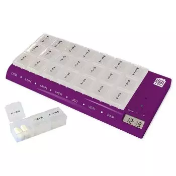 Elektronische Pillendose 7 Tage Hestec
