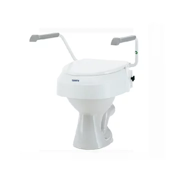 WC-Sitzerhöhung  Invacare Aquatec 900 mit hochklappbare Armlehnen 