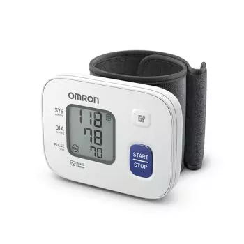 Blutdruckmessgerät Omron RS2 mit vorgeformter 