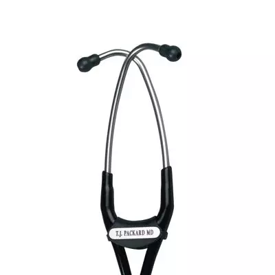 Littmann Namensschild schwarz