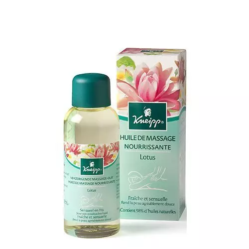 Pflegendes Massageöl Kneipp Lotus 100ml