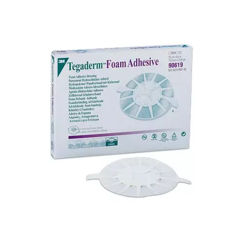 Verbände 3M Tegaderm Foam Adhesive 13.97 x 13.97 cm Kiste von 5