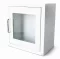 Weiß Metall-Wandschrank mit Alarm Aivia