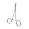 Halstead Klemme, 13 cm, gebogen, A / G holtex