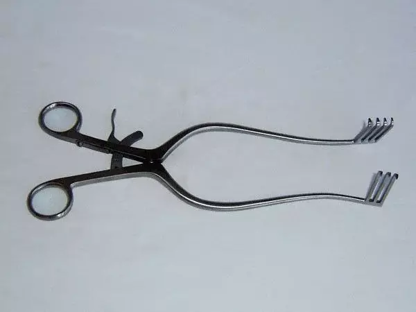 Adson Sperrer , 27 cm, 3 x 4 Krallen Holtex