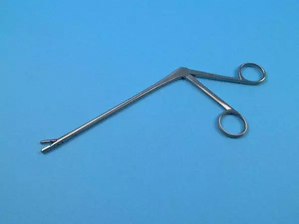 Lochzange  Klemme Spurling, Bits 4 mm x 10 mm, 18 cm, rechts