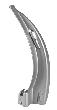 Mc Intosh Laryngoskopsklinge, N4, 16 cm lang Holtex
