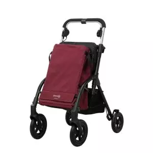 PlayCare 4-Rad-Rollator mit Einkaufskorb, zusammenklappbar