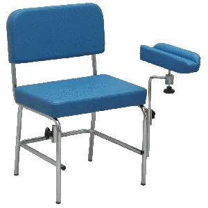 Blutentnahmestuhl Hidemar, 1 Armlehne