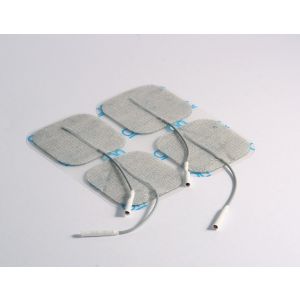 Packung von 4 Elektroden Globus MYOTRODE Quadrat Platinum 50 x 50 mm