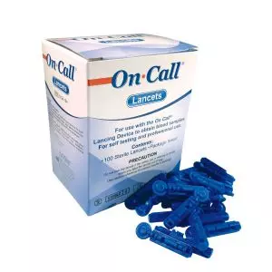 Lanzetten für den On Call-Stechstift (100 Stück)