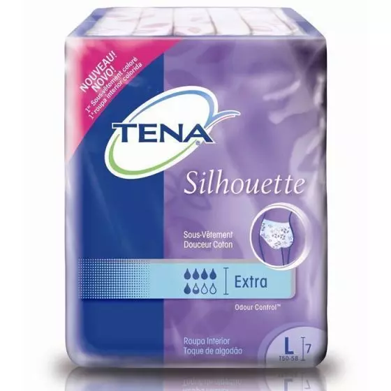 TENA Extra Large Silhouette Pack von 7