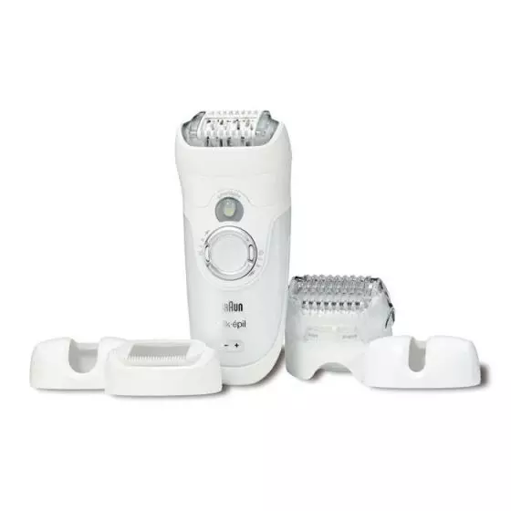 BRAUN Epilierer  7681 Legs, Body and Face Wet and Dry