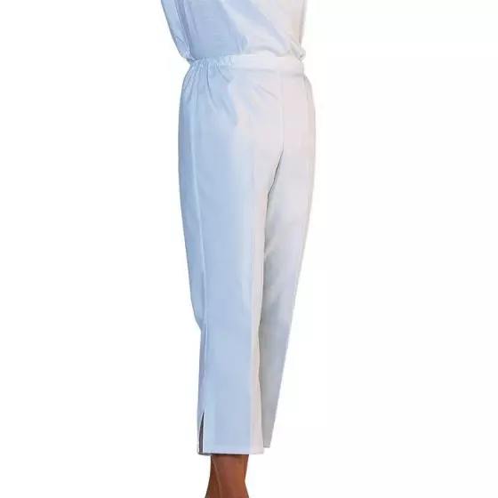 3/4 Damenhose Weiß Plume Mulliez