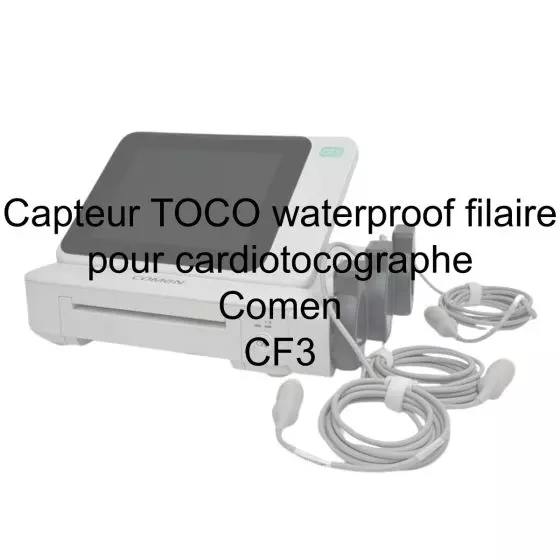 Wasserdichter, kabelgebundener TOCO-Sensor für den Kardiotokographen Comen CF3