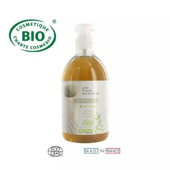 ZEN Bio-Duschgel 500 ml Zeder und Gewürzen Green For Health