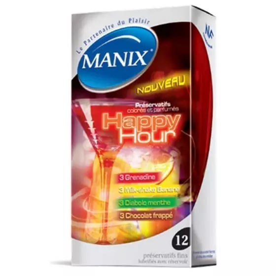 12 Kondome Manix Happy Hour