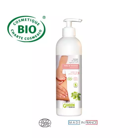 Wohltuende Massage-Öl 500 ml Bio Green For Health