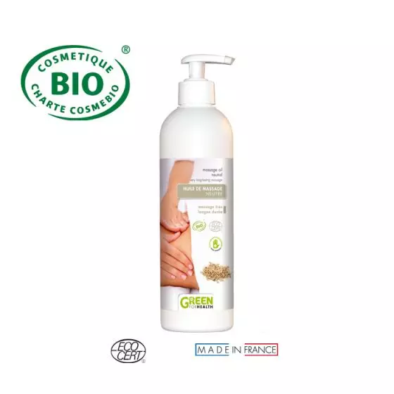 Massageöl 500 ml Neutral Bio Green For Health