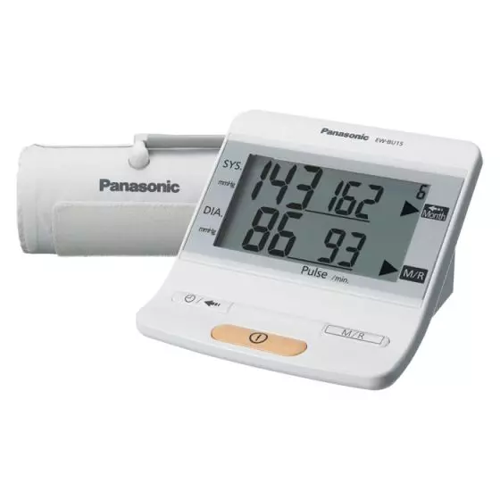 Elektronische Blutdruckmessgerät Arm  Panasonic Diagnostec EW BU15