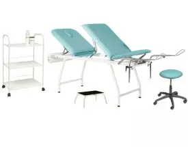 Möbelpaket PACK04 Ecopostural feststehender Gynäkologietisch C4582