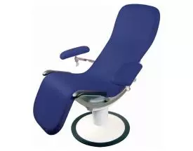 Fauteuil de prélèvement Promotal Deneo sur base circulaire