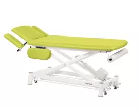 Elektrische Massageliege mit Armlehnen und Fußbedienung Ecopostural C7544