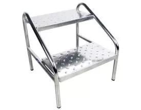 Edelstahl-Auftritt, 2 Stufen Promotal 900-10