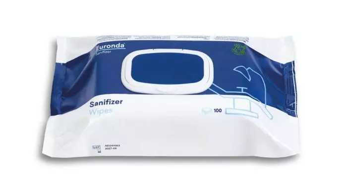 Sanifizer Wipes Desinfektionstücher (100er-Pack)