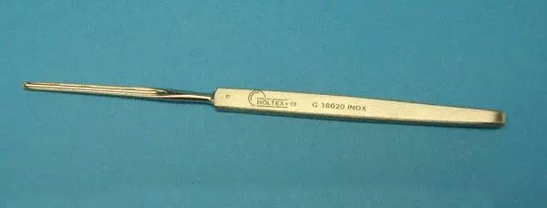 Sharp Hohlmeißel für Pediküre, 2 mm x 14 cm Holtex