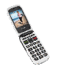 Klapphandy mit Kamera - Doro PhoneEasy® 612, Weiß/Schwarz